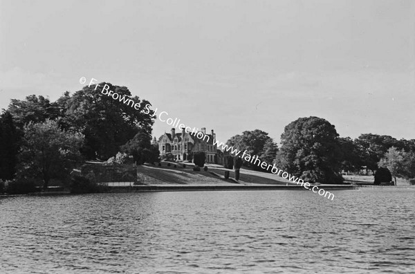 GLASLOUGH HOUSE  HOUSE FROM LAKE